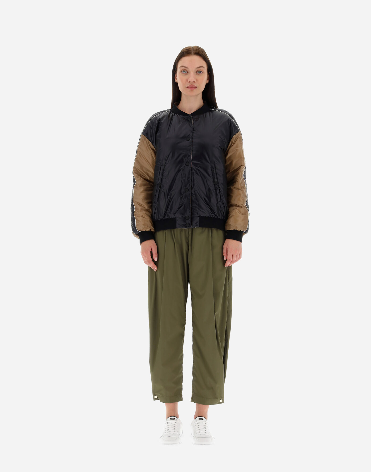 激安通販サイト REVERSIBLE BOMBER NUAGE & ULTRALIGHT NYLON FLOWERS, BETA その他