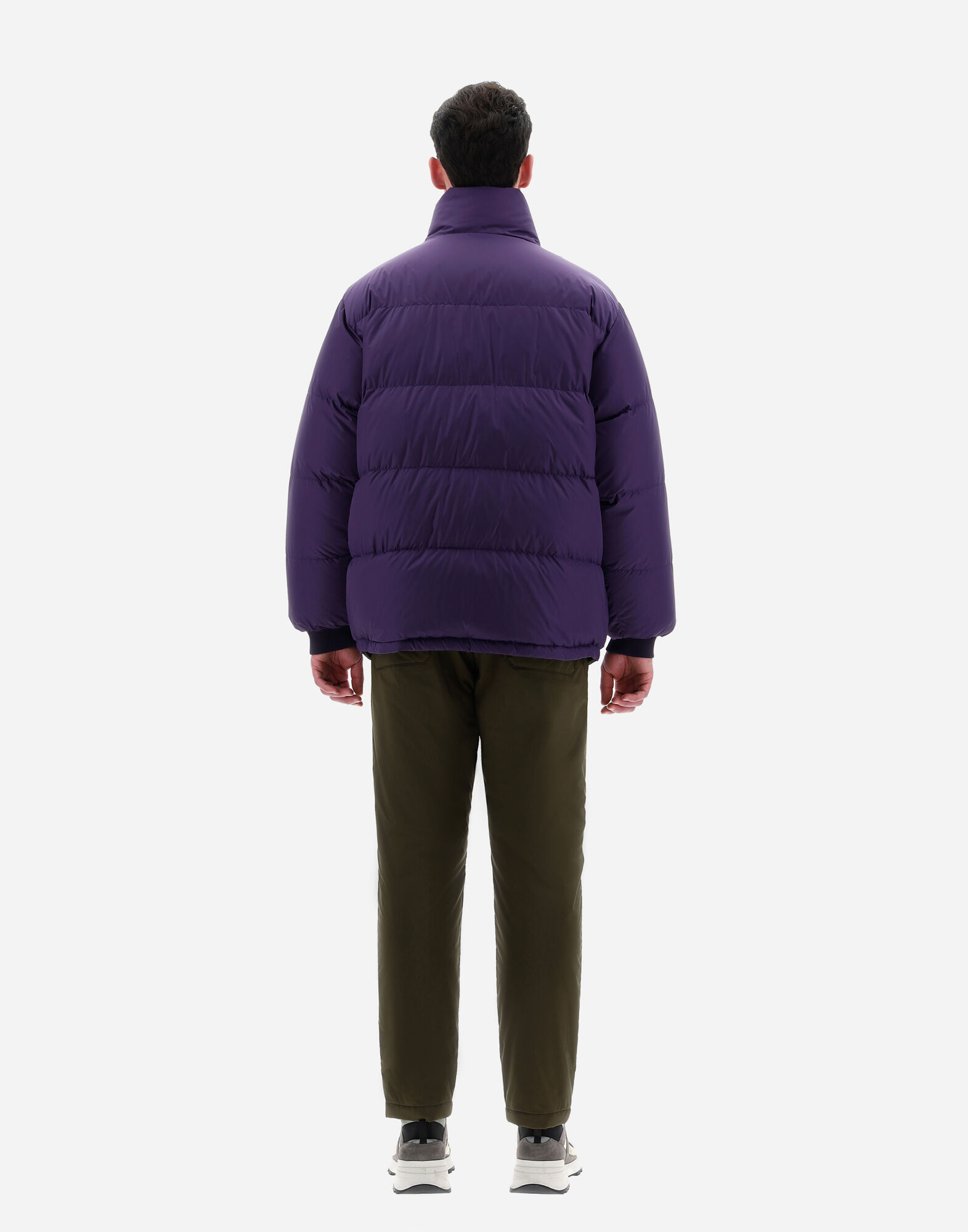 メンズ NYLON CHAMONIX リバーシブルジャケット パープル | Herno® (ヘルノ)