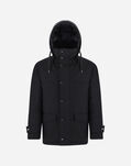 Herno SLANTING LINE DOWN JACKET Black PI000956U124599300