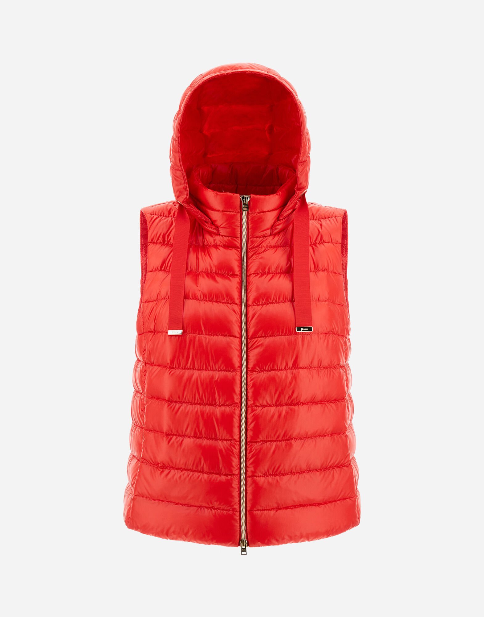 PIUMINO GILET NYLON ULTRALIGHT HD in Rosso Chiaro da Donna Herno