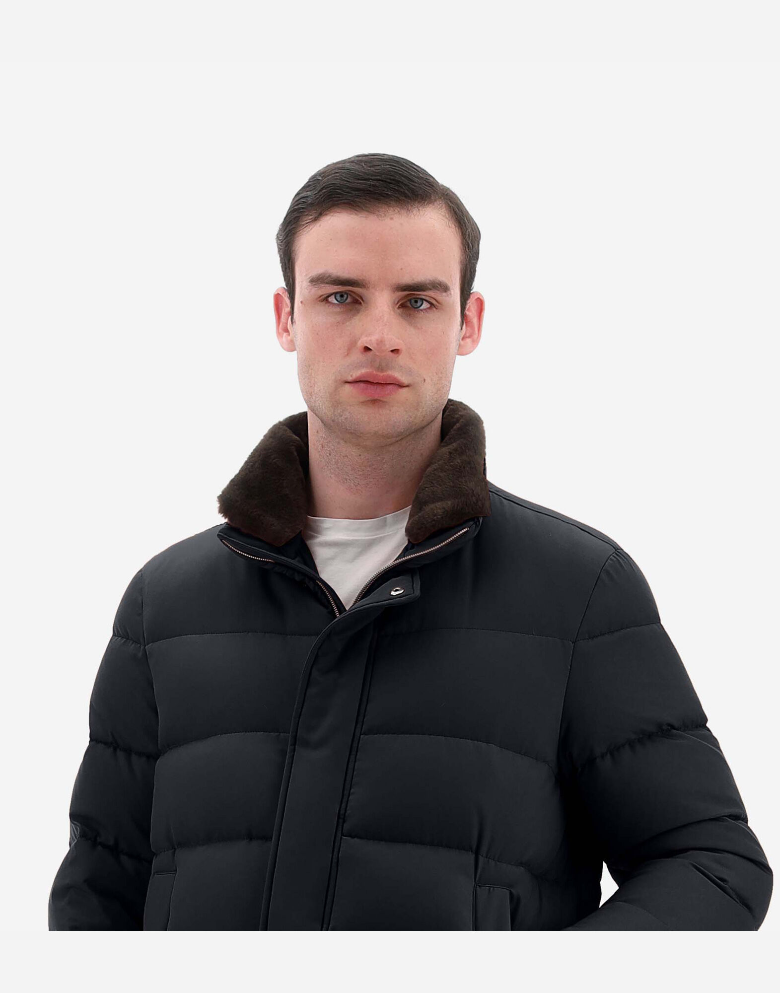 ARENDELLE BOMBER JACKET in Navy Blue for Men Herno