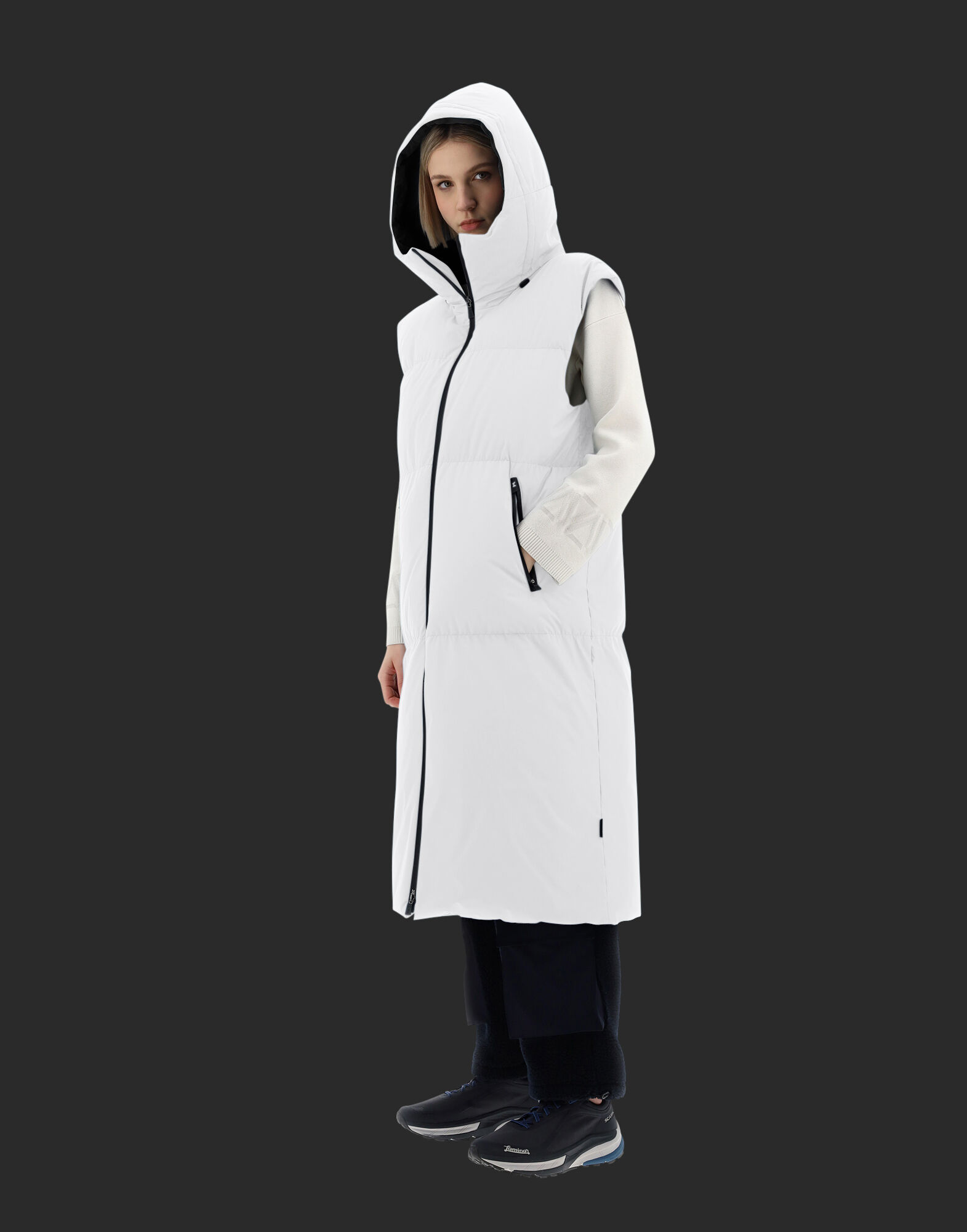Sleeveless discount rain jacket