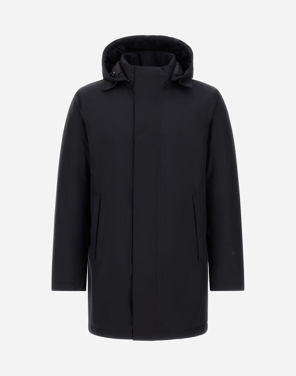 Herno SHORT PARKA IN 2-LAYER GORE-TEX&reg; Blue PI001387U128419201