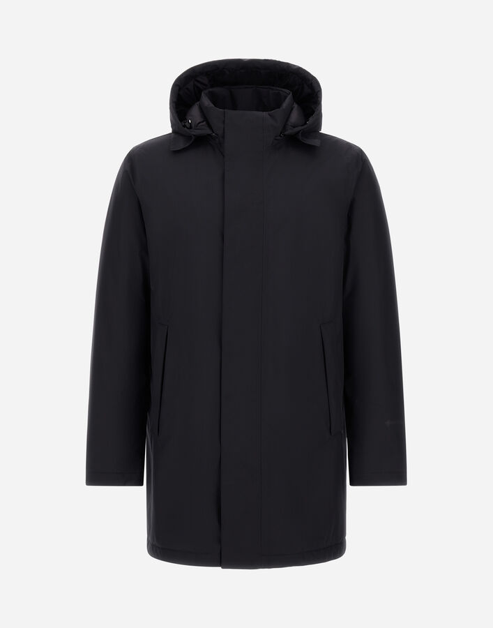 Herno SHORT PARKA IN 2-LAYER GORE-TEX&reg; Blue PI001387U128419201
