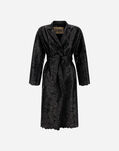 Herno COAT IN ALTERNATIVE NAPPA Black CA000581D127219300