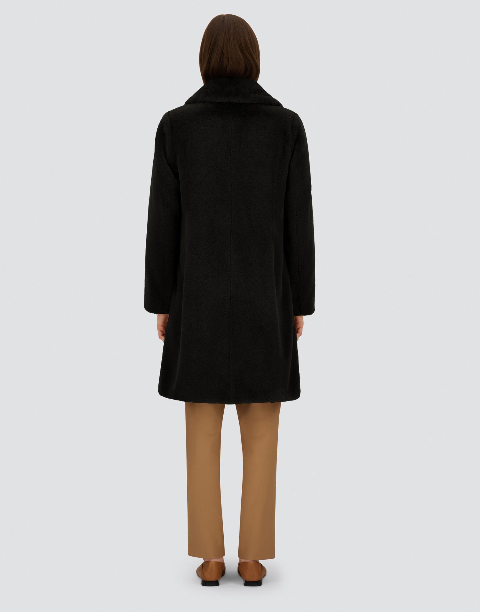 【美品】IENA fluffy fur P/O HERNO | Hooded Zip Up Faux Fur Jacket | Women | Lane Crawford