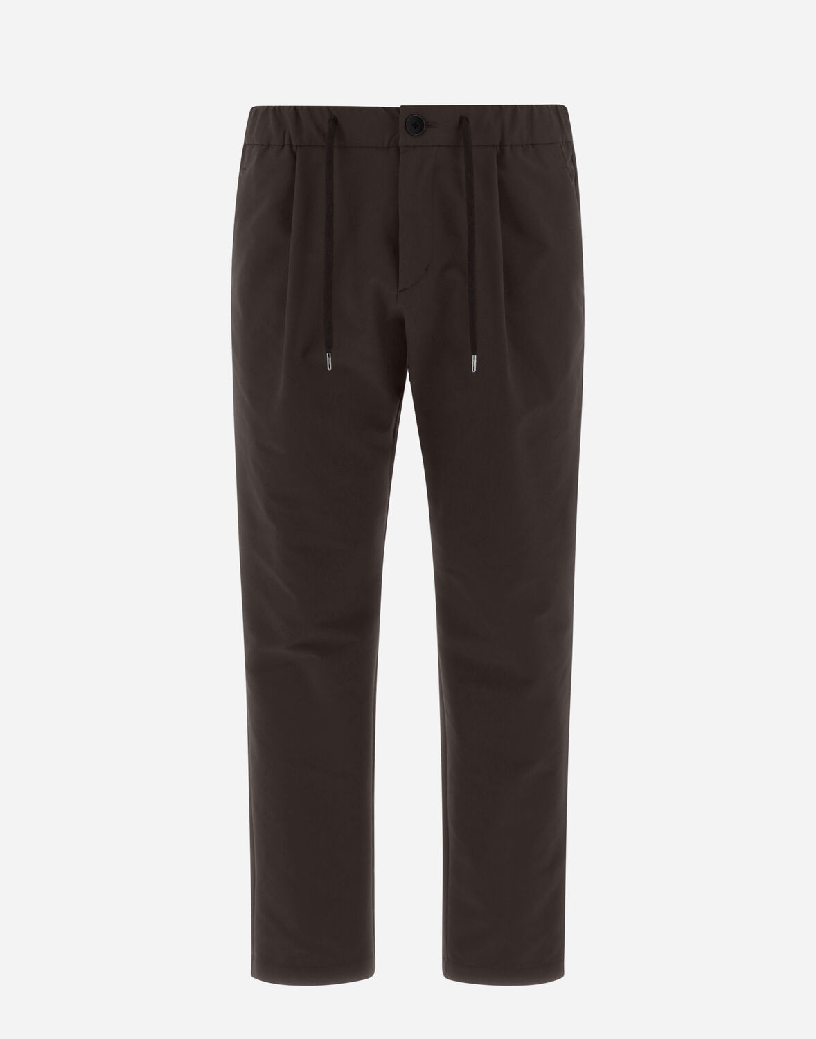 Herno Warm Tech Trousers - Male Trousers Dark Brown Xxl In ダークブラウン