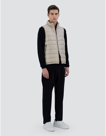 Reversible Sleeveless Jacket Black