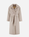 Herno COAT IN SOFT FAUX FUR Chantilly CA000543D124221985