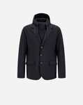 Herno RESORT BLAZER IN NYLON COMFORT STRETCH Slate GA00018UR12742S9490