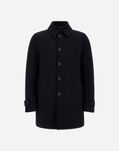 Herno TRENCH COAT IN WASHINGTON Navy Blue PI0667U12346SZ9200