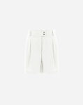 Herno LIGHT COTTON STRETCH SHORTS White PT000035D13164Z1000