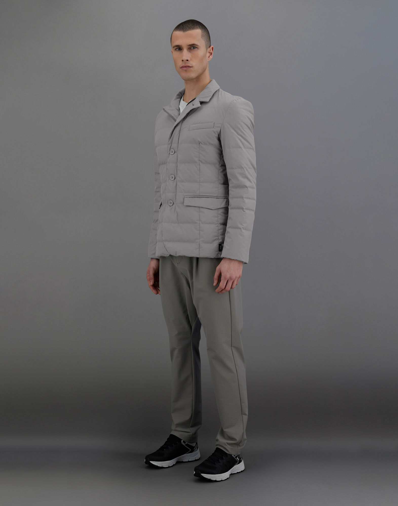 LAMINAR BLAZER IN GORE TEX INFINIUM WINDSTOPPER in Grey for Men Herno