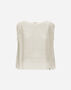 Herno TANK TOP IN WRINKLED EFFECT Chantilly JG000272D521021985