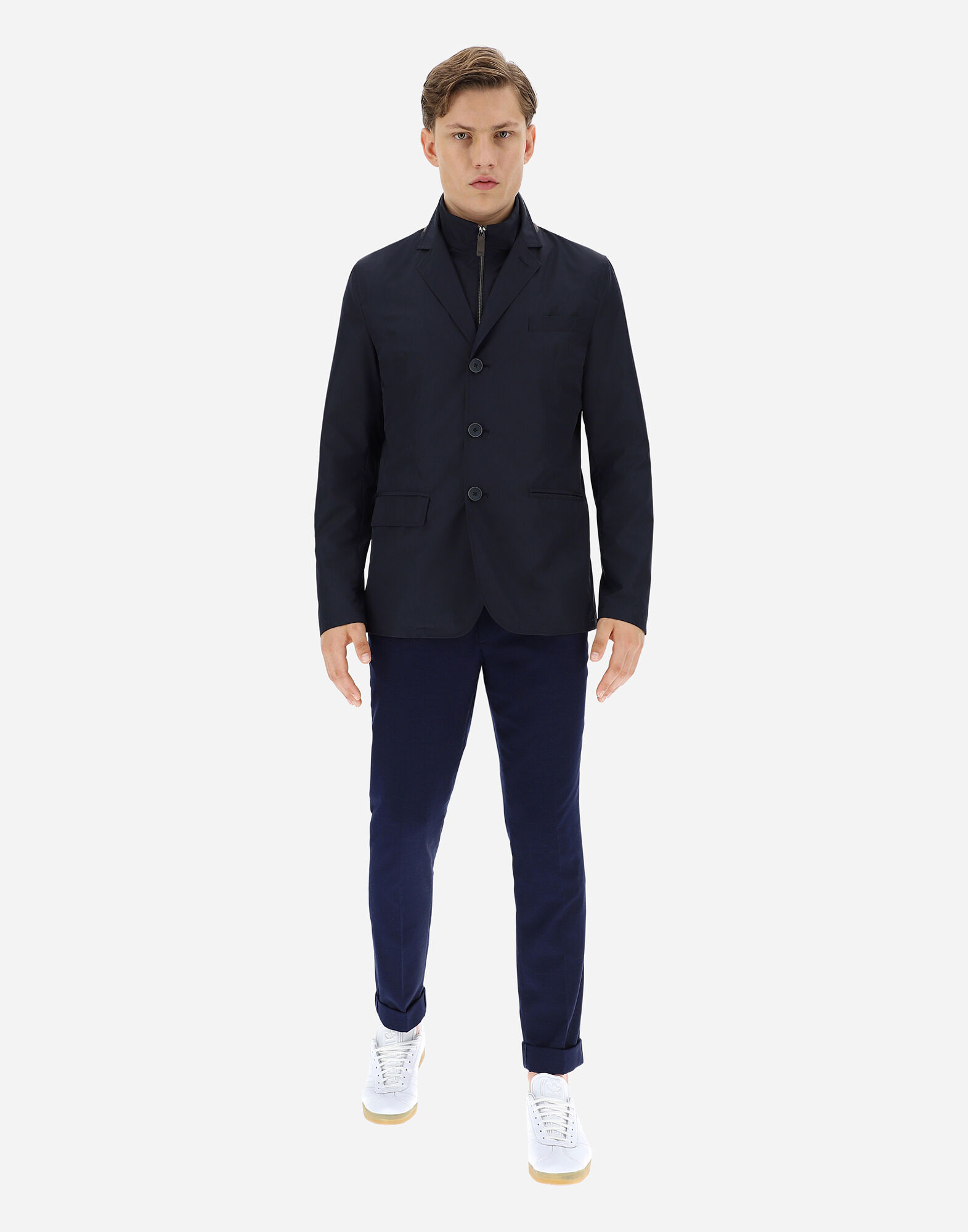 HERNO Uomo Abbigliamento Cappotti e giubbotti Giacche Blazer BLAZER BYRON CON ALCANTARA 
