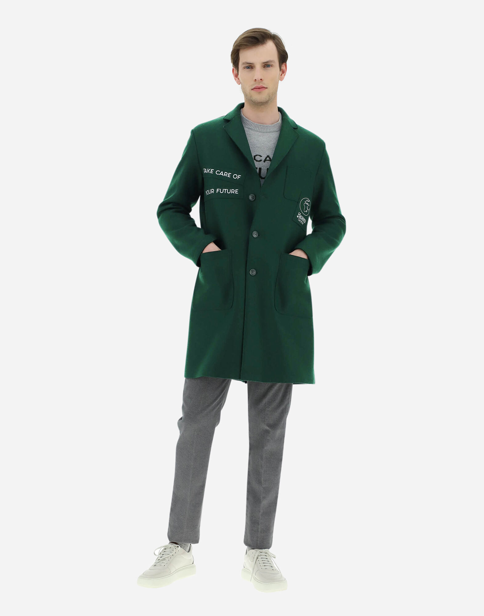 organic wool coat