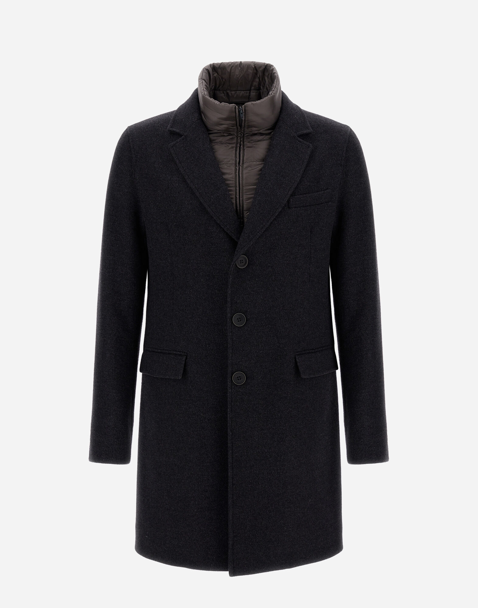 Herno outlet diagonal coat