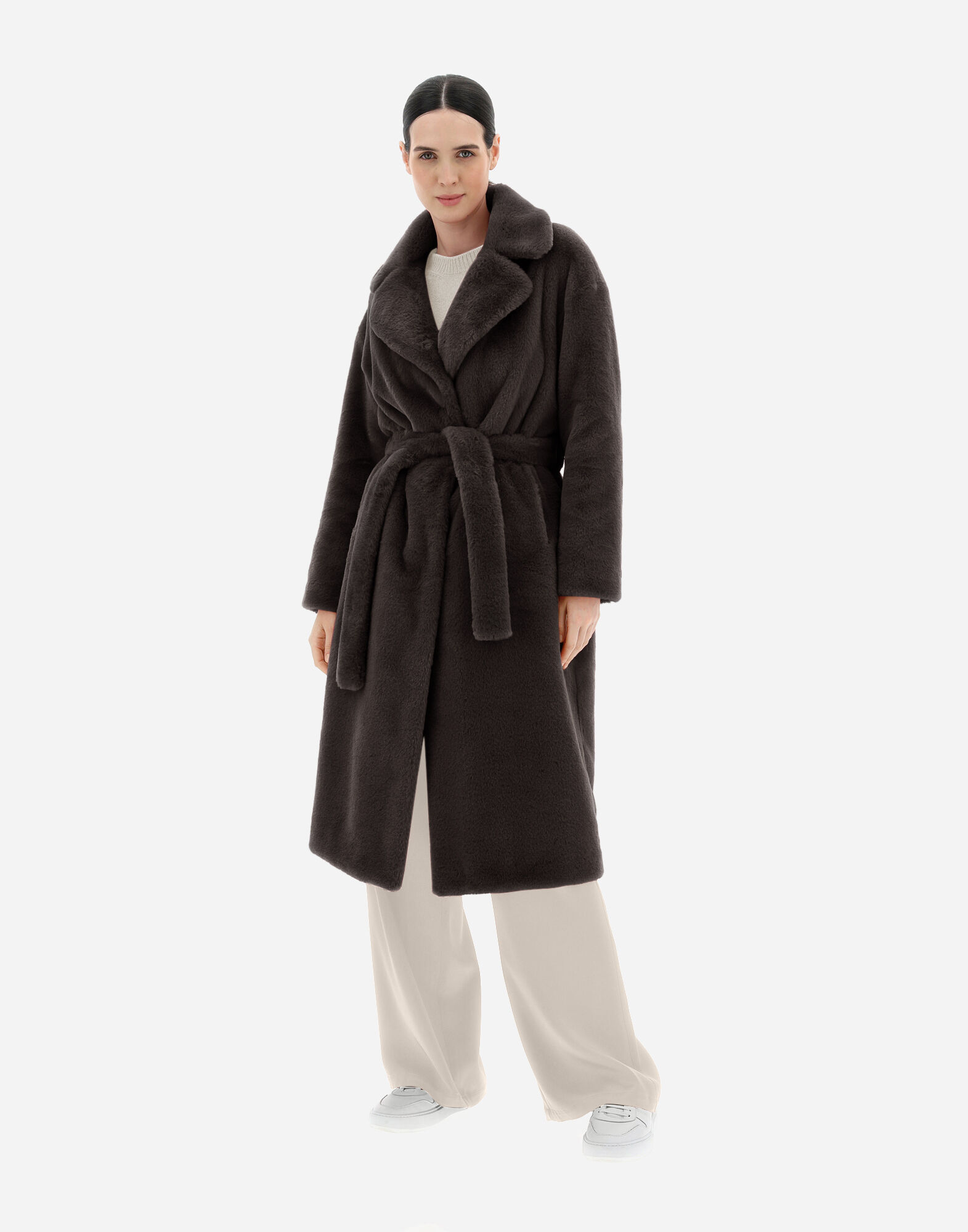 Herno online fur coat