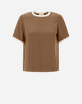Herno CASUAL SATIN T-SHIRT Sand BL000003D125062000