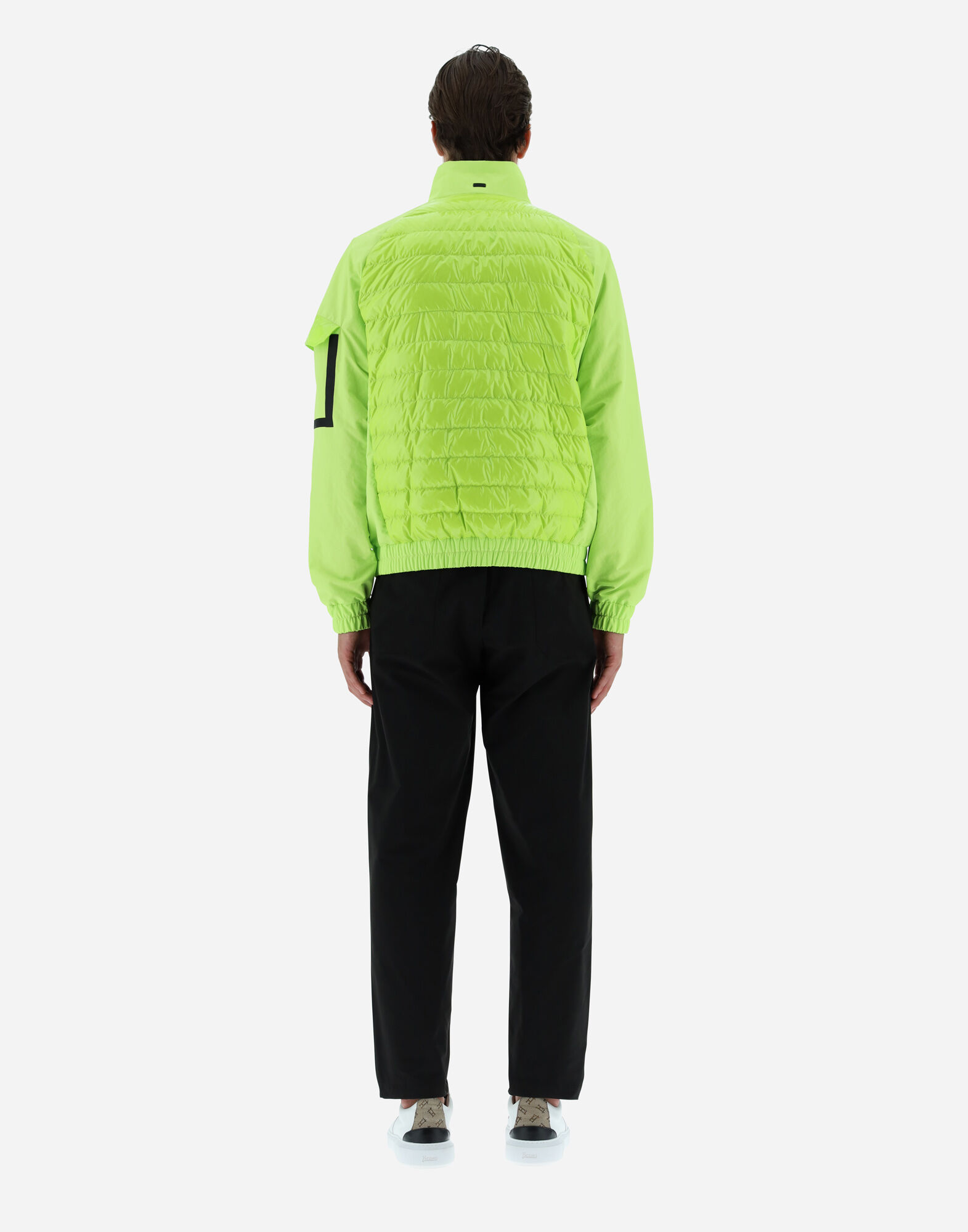 Neon sale bomber jacket