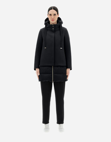 レディース PIUMINO NEW CITY GLAMOUR + RASO HD ブラック | Herno 