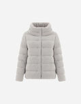 Herno RESORT CHENILLE CAPE Ice PI00091DR124611310