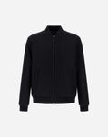 Herno EASY WOOL BOMBER JACKET Black GI000560U33432R9300