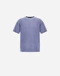 Herno GLORIOUS COTTON SILK T-SHIRT Light Blue MG000161U720739026