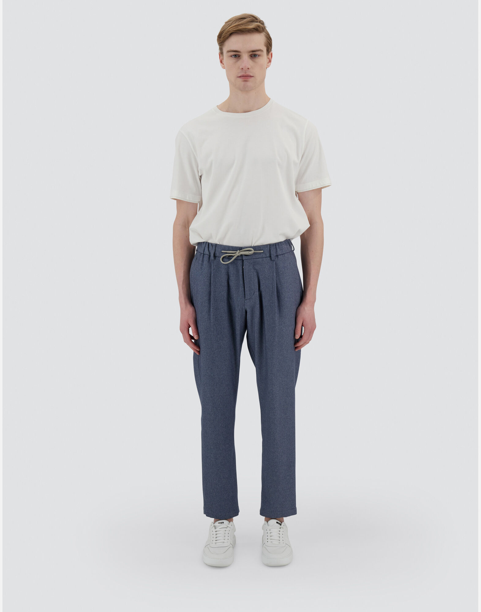 メンズ シルクカシミヤ RESORT パンツ Denim | Herno® (ヘルノ)