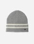 Herno RESORT BEANIE IN DOUBLE RIB WOOL Grey Pearl BER0005UR702929404