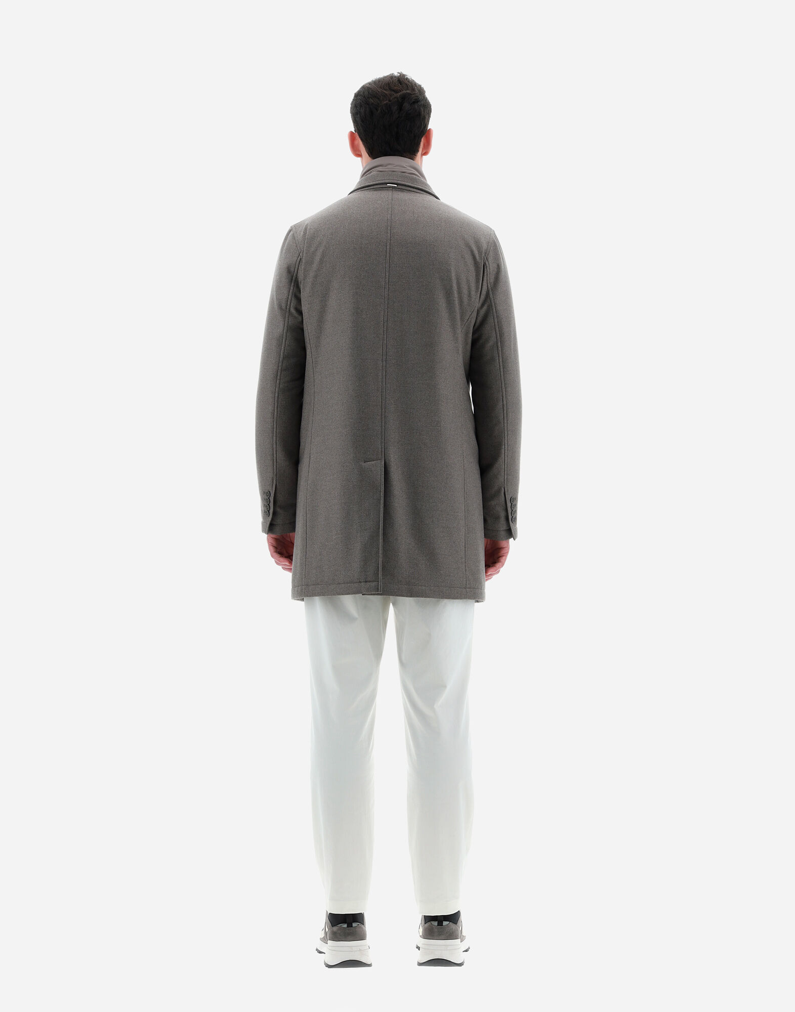 Dove grey coat hotsell