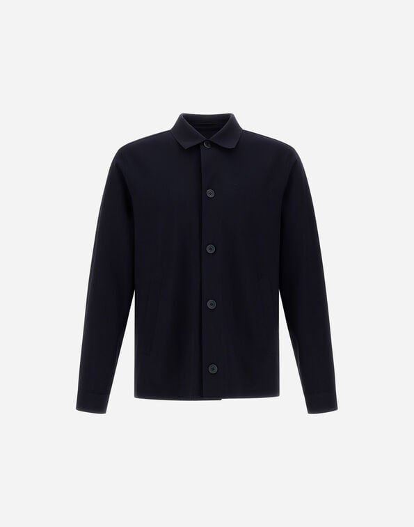 Herno SHACKET IN LIGHT SCUBA Navy Blue GI000602U12359S9200