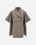 Herno DEAN PONCHO Dove Grey IM000184D132382720