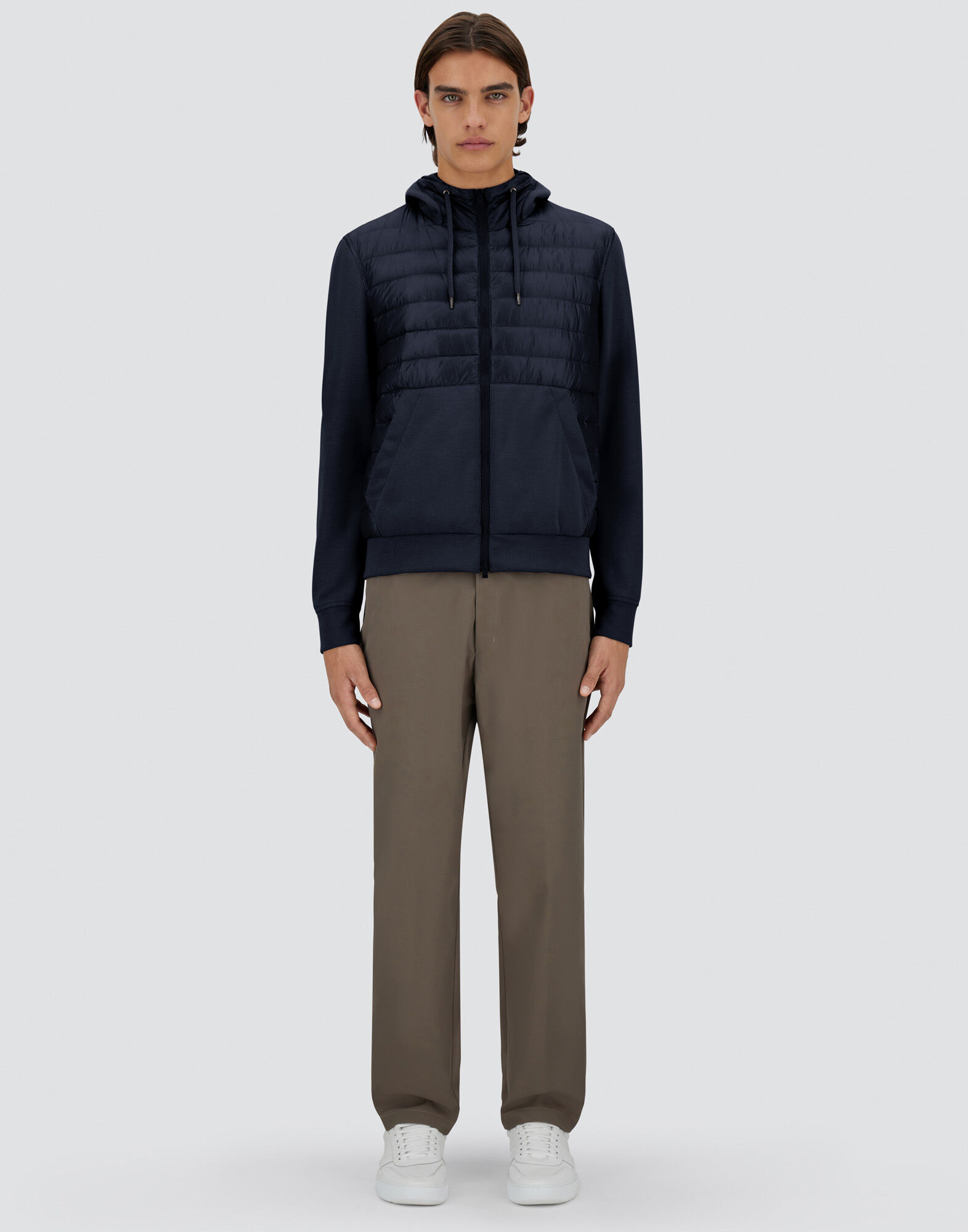 NYLON ULTRALIGHT AND YOGA JACKET in Navy Blue for Men | Herno®