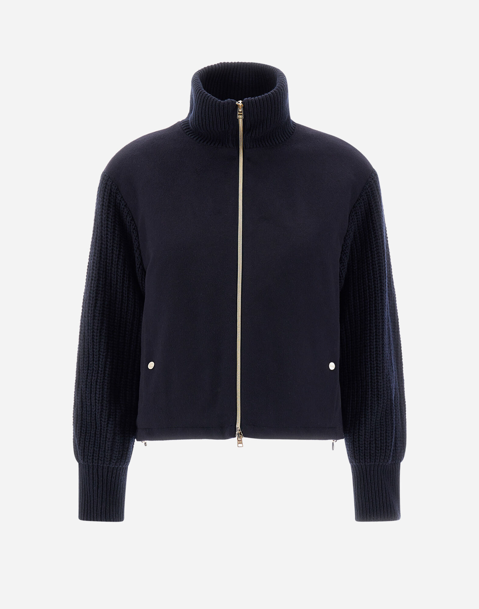 Women s Bomber Jacket knit and technical fabric Herno