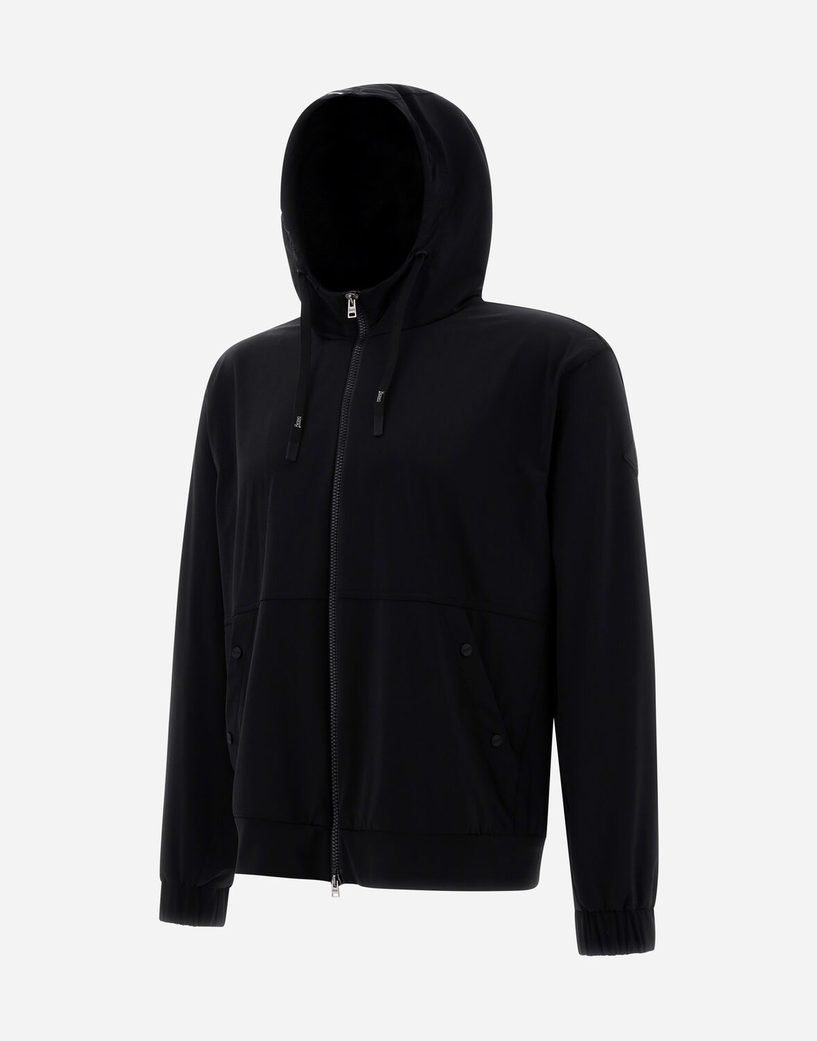 Herno Nylon Jersey スウェットシャツ In Black