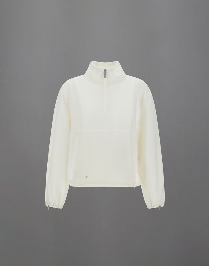 Herno LAMINAR JACKET IN WOOL TOUCH Milk GI00145DL128471100