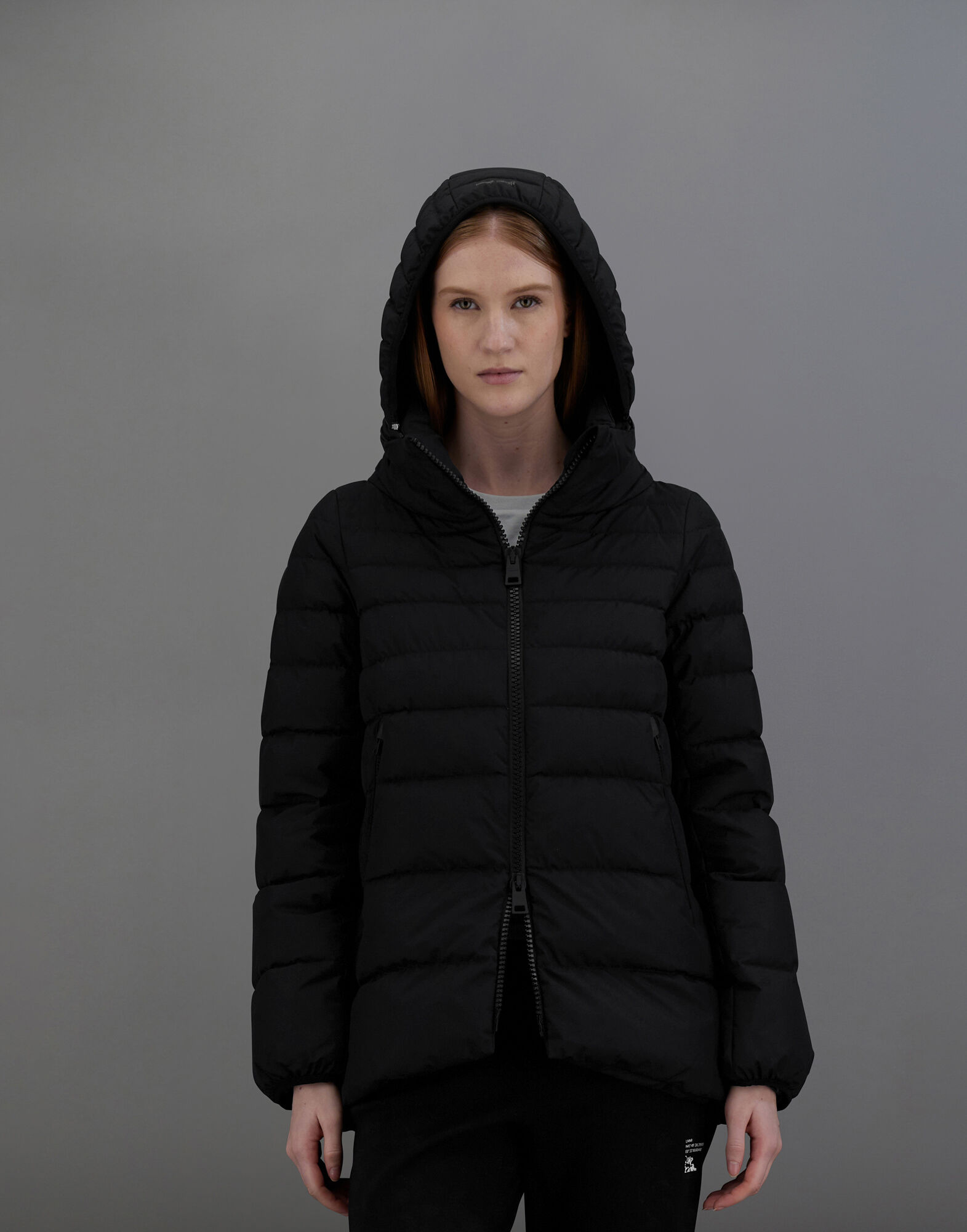 LAMINAR A-SHAPE IN GORE-TEX WINDSTOPPER in Black for Women | Herno®