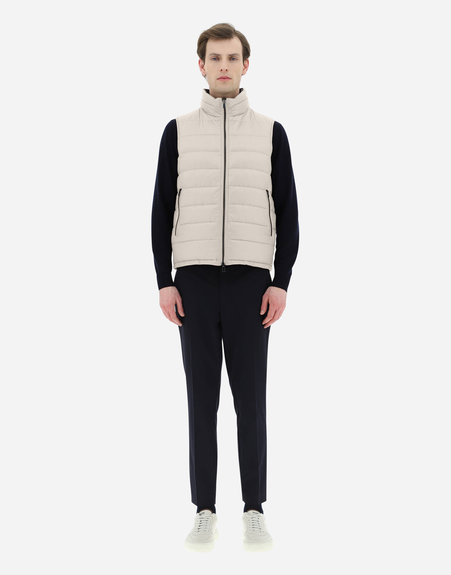 REVERSIBLE NYLON ULTRALIGHT WAISTCOAT