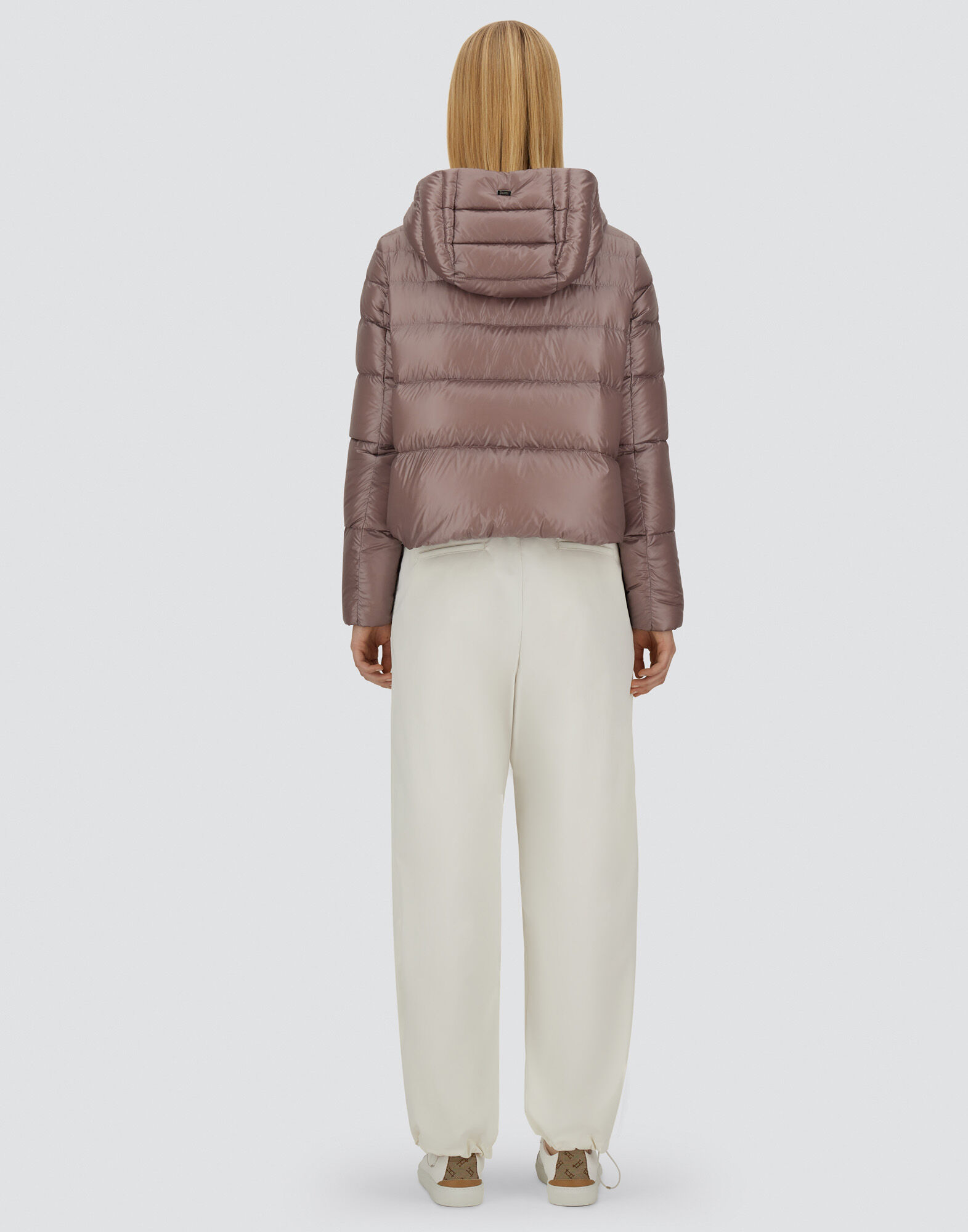 RESORT BOMBER JACKET IN NYLON ULTRALIGHT in Light Lilla for