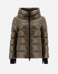 Herno GLOSS CAPE Military PI0837D122207740