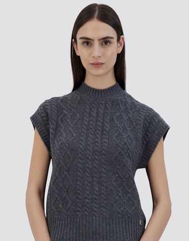 レディース エタニティウール ベスト グレー | Herno® (ヘルノ) 