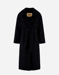 Herno COAT IN SOFT FAUX FUR Black CA000543D124229300