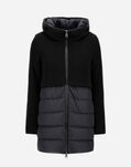 Herno A-SHAPE JACKET IN REVIVAL AND NYLON CHAMONIX Black PI0822D332209300