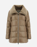 Herno OVERSIZED ULTRALIGHT NYLON AND LADY JACKET Camel PI001536D120172155