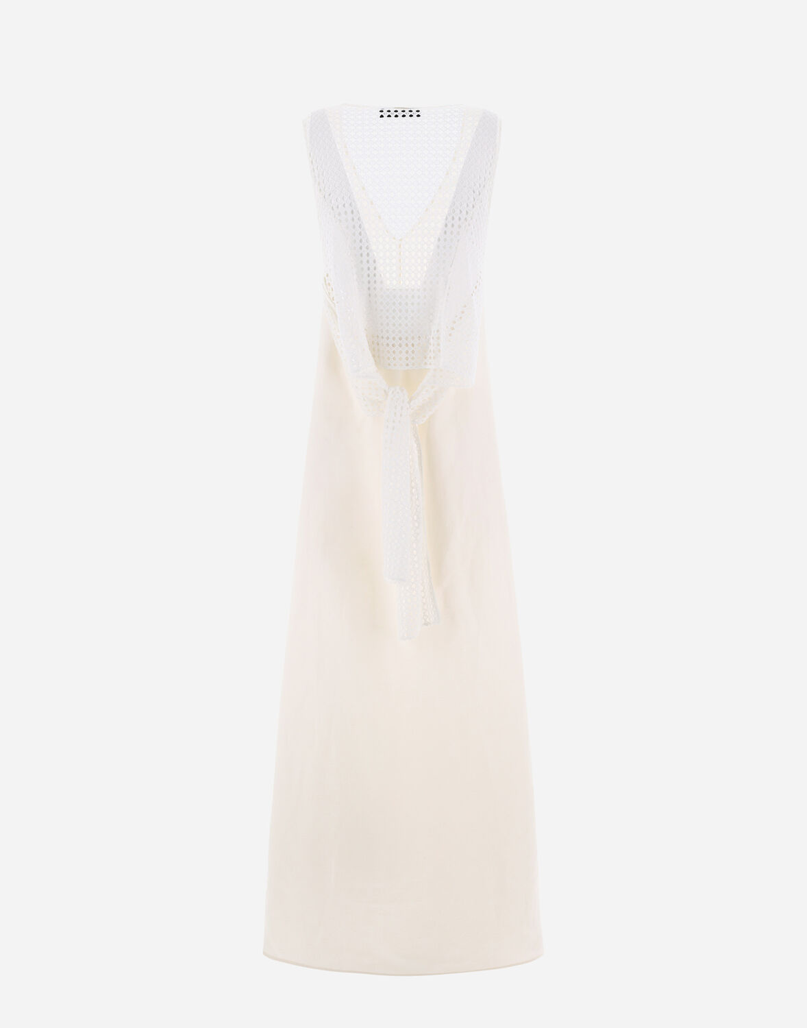 Herno Light Viscose ＆ Spring Lace ドレス In White