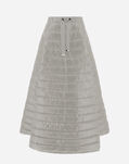 Herno SKIRT IN NYLON ULTRALIGHT Light Grey GP000002D120179406