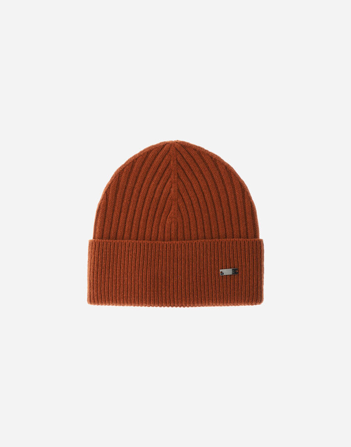 Herno BEANIE IN DOUBLE RIB WOOL Orange BER00042U702925510