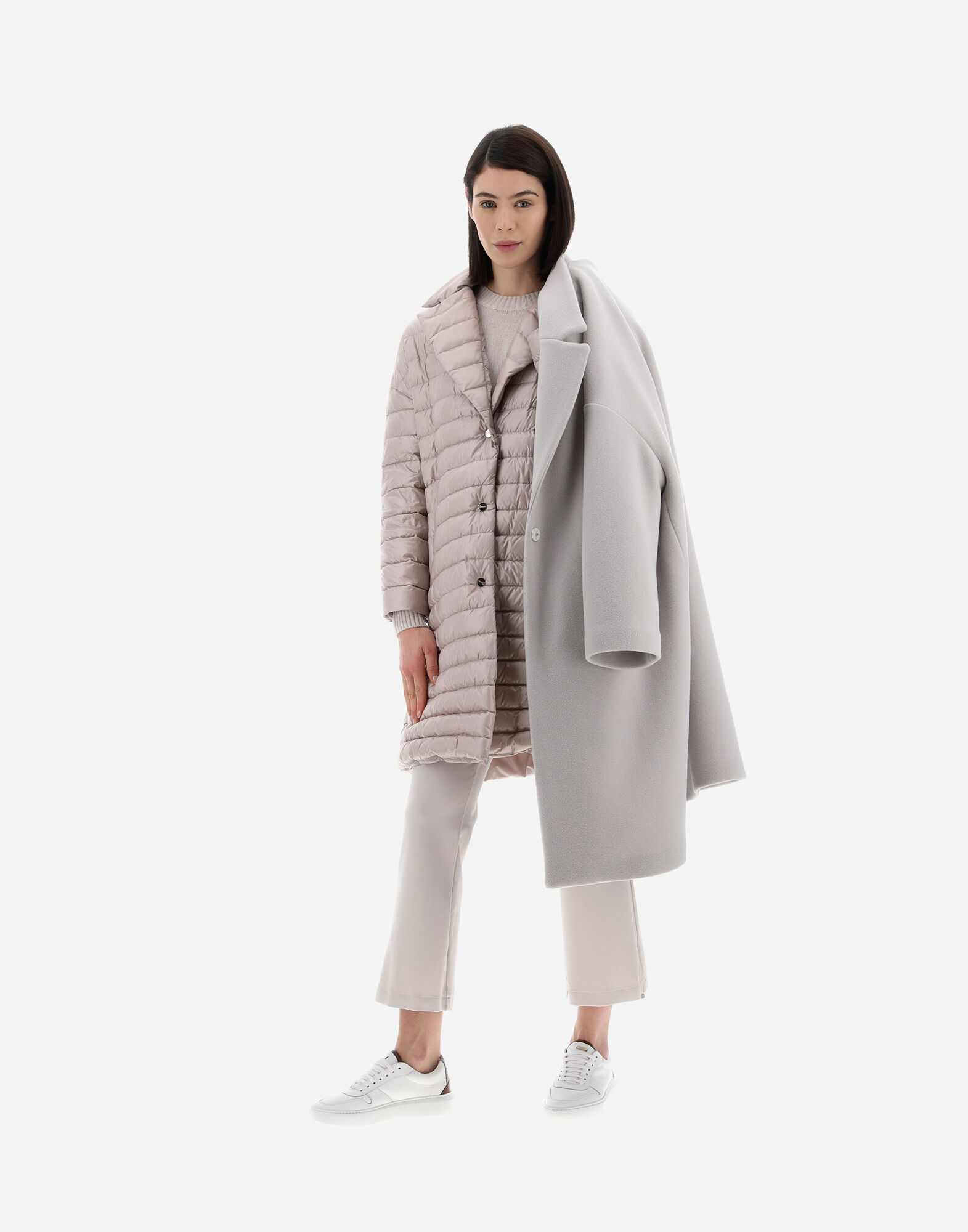 RESORT MODERN DOUBLE & NYLON ULTRALIGHT コート 