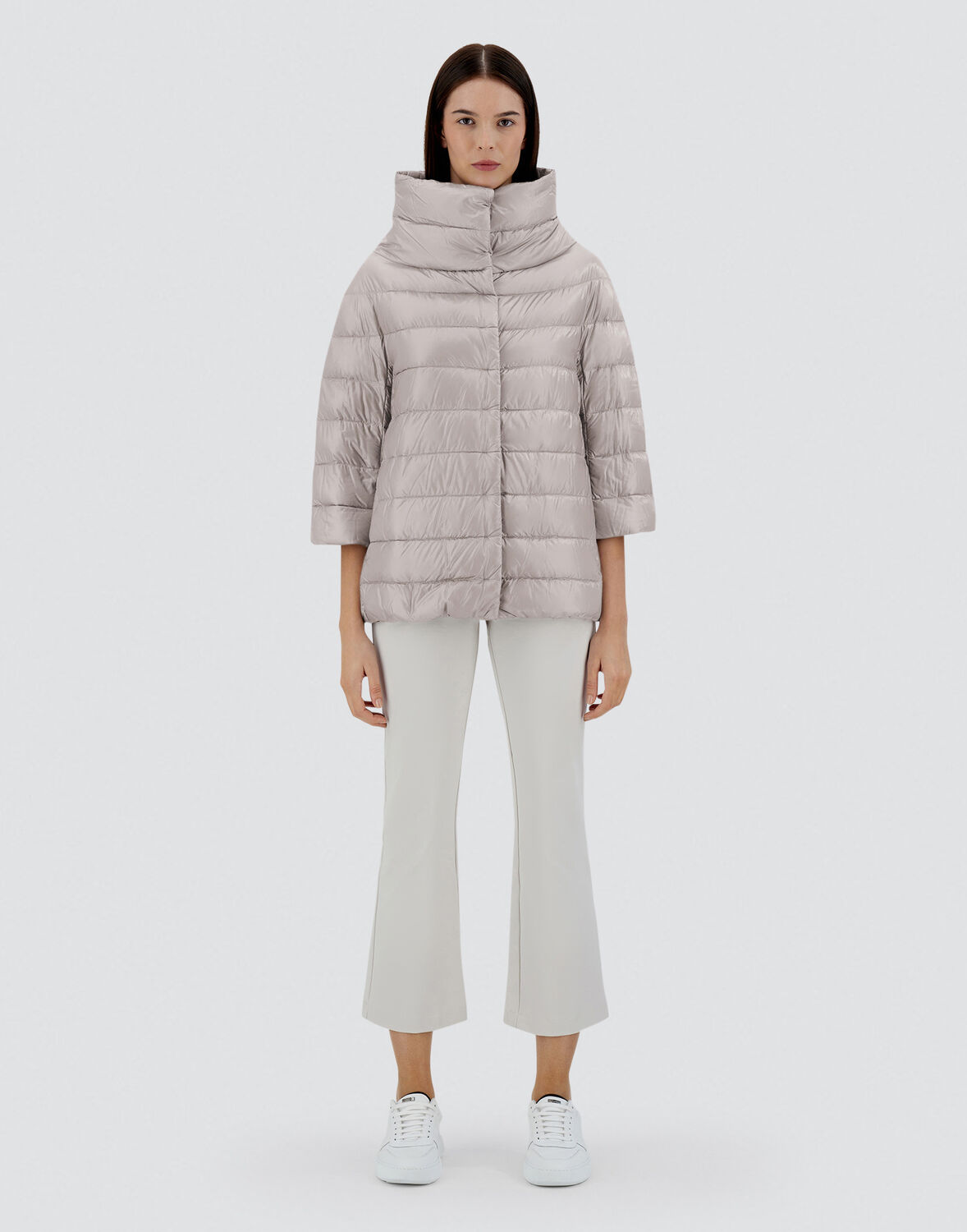 Herno Aminta In Grey Pearl